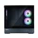 корпус ZALMAN P30 V2, MATX, BLACK, WINDOW, 2x3.5", 3x2.5", 1xUSB TYPE-C, 1xUSB3.0, SIDE 2x120mm ARGB, REAR 1x120mm ARGB, VGA support