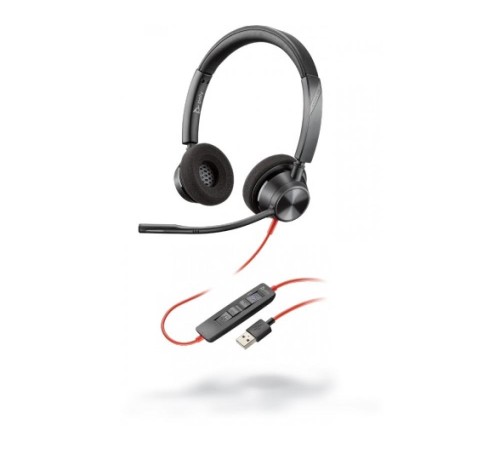 Гарнитура проводная/ Blackwire 3320, BW3320 USB-A