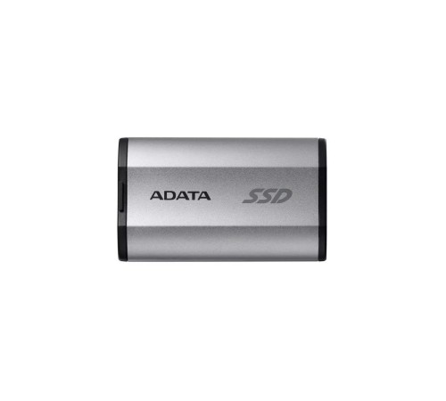 Твердотельный накопитель/ ADATA External SSD SD810, 500GB, Type-C, USB 3.2 Gen2х2, up to R/W 2000/2000 MB/s, 72.7x44x12.2mm, Silver (5 лет) Твердотельный накопитель/ ADATA External SSD SD810, 500GB, Type-C, USB 3.2 Gen2х2, up to R/W 2000/2000 MB/s, 72.7x44x12.2mm, Silver (5 лет)