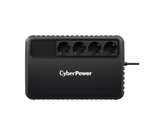 ИБП CyberPower BU850E, Line-Interactive, 850VA/425W, 4 Schuko розетки, Black, 0.2х0.15х0.2м., 5кг./ UPS CyberPower BU850E 850VA/425W (4 EURO)