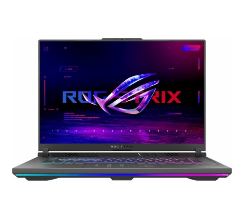 Ноутбук/ ASUS ROG Strix G16 G614JU-N3441 16"(1920x1200 (матовый, 165Hz) IPS)/Intel Core i7 13650HX(2.6Ghz)/16384Mb/512PCISSDGb/noDVD/Ext:nVidia GeForce RTX4050(6144Mb)/Cam/BT/WiFi/90WHr/war 1y/2.5kg/Eclipse Gray/DOS Ноутбук/ ASUS ROG Strix G16 G614JU-N3441 16"(1920x1200 (матовый, 165Hz) IPS)/Intel Core i7 13650HX(2.6Ghz)/16384Mb/512PCISSDGb/noDVD/Ext:nVidia GeForce RTX4050(6144Mb)/Cam/BT/WiFi/90WHr/war 1y/2.5kg/Eclipse Gray/DOS