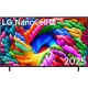 Телевизор ЖК 65'' LG/ 65", Ultra HD, Nano Color, Local Dimming, Smart TV, WebOS, Wi-Fi, DVB-T2/C/S2, MR, 60Hz Native, 2.0ch (20W), 2 HDMI, 2 USB, 2 Pole, Ashed Blue, 2025