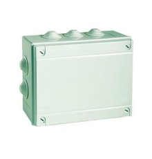 Коробка ответвит. с 6 кабельными вводами д.25мм, IP55, 120х80х50мм
