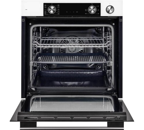 Электрический духовой шкаф Kuppersberg/ 60 см, 80 л, High-Tech, 10 режимов, ПАР, Soft Close, телескопические направляющие, белый цвет Электрический духовой шкаф Kuppersberg/ 60 см, 80 л, High-Tech, 10 режимов, ПАР, Soft Close, телескопические направляющие, белый цвет
