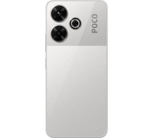POCO M6 Silver (2404APC5FG), 17,25 см (6.79") 20:9 2400 x 1080, 2x2.20 GHz Cortex-A75 + 6x1.80 GHz Cortex-A56, 8 Core, 6 GB, 128 GB, 108 МП + 2 МП/13Mpix, 2 Sim, 2G, 3G, LTE, BT v5.0, WiFi 802.11 a/b/g/n/ac/ax, NFC, A-GPS, GALILEO, BEIDOU, GLONASS, G POCO M6 Silver (2404APC5FG), 17,25 см (6.79") 20:9 2400 x 1080, 2x2.20 GHz Cortex-A75 + 6x1.80 GHz Cortex-A56, 8 Core, 6 GB, 128 GB, 108 МП + 2 МП/13Mpix, 2 Sim, 2G, 3G, LTE, BT v5.0, WiFi 802.11 a/b/g/n/ac/ax, NFC, A-GPS, GALILEO, BEIDOU, GLONASS, G