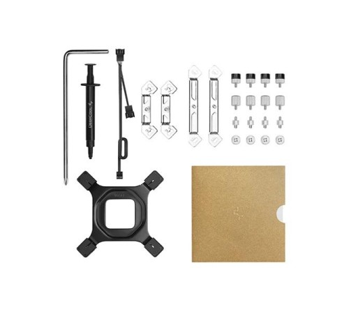 Кулер для процессора DEEPCOOL AK620 WH LGA20XX/1700/1200/115X/AM5/AM4 (8шт/кор, TDP 260W, PWM, DUAL Fan 120mm, 6 тепл. трубок, белый) RET (R-AK620-WHNNMT-G-1)