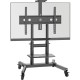 ONKRON мобильная стойка для ТВ 50"-90", макс 100кг, наклонная, чёрная TS1891