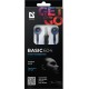 Defender Наушники вставки Basic 604 черный + голубой