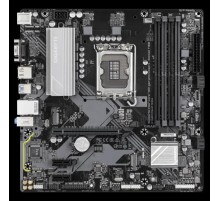 Материнская плата/ MB GIGABYTE INTEL B760 s1700, 4xDDR4(128GB), D-SUB/HDMI 2.1/DP, 1xPCIe 4.0x16, 2xPCIe 3.0, 1xLAN, 4xSATA 6Gb/s, 2xM.2, 3xUSB 3.2, 2xUSB 2.0, 1xPS/2, mATX