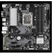 Материнская плата/ MB GIGABYTE INTEL B760 s1700, 4xDDR4(128GB), D-SUB/HDMI 2.1/DP, 1xPCIe 4.0x16, 2xPCIe 3.0, 1xLAN, 4xSATA 6Gb/s, 2xM.2, 3xUSB 3.2, 2xUSB 2.0, 1xPS/2, mATX