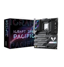 Материнская плата MAXSUN MS-iCraft Z890 PACIFIC, LGA1851, Z890, 4*DDR5, 4*SATA3, 4*M.2, USB 3.2, USB 2.0, Type-C, 4*PCIEx16, HDMI+DP, ATX