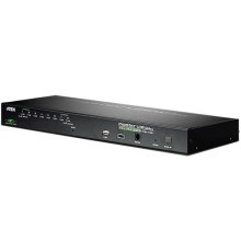 Переключатель электронный, 8 портов PS2/USB, доступ по IP/ 8 PORT PS/2-USB KVMP SWITCH ON THE NET