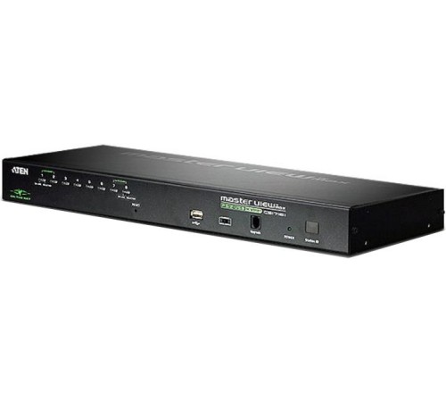 Переключатель электронный, 8 портов PS2/USB, доступ по IP/ 8 PORT PS/2-USB KVMP SWITCH ON THE NET