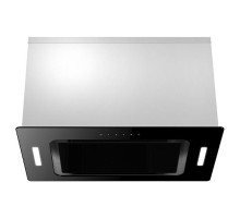 Встраиваемая вытяжка EVELUX, 60 см, 3 скорости, производительность 950 м3/ч, сенсорное управление, LED подсветка, цвет черный