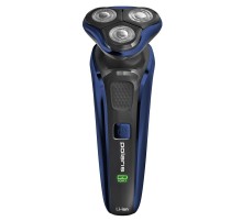 Бритва электрическая PMR 0309RC wet&dry PRO 5 blades+ Графитовый/синий