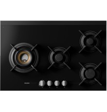 Газовая варочная панель ASKO/ Арт. 741476 Газовая варочная панель ASKO, 4 зоны,материал стеклокерамика,кольцо для вока-чугун,электроподжиг,конфорка Fusion ,цвет черный