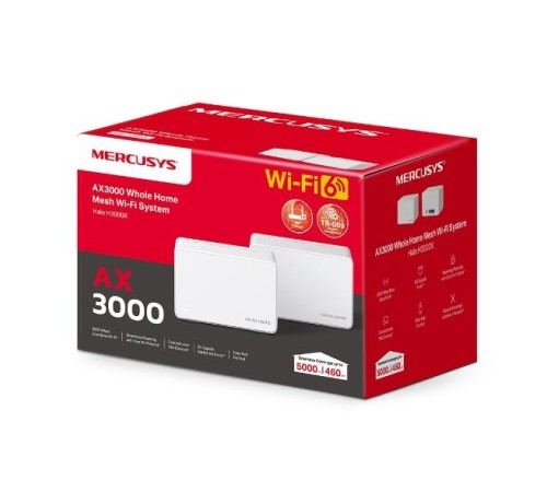 MESH система/ AX3000 Dual-band Home Mesh System Wi-Fi 6