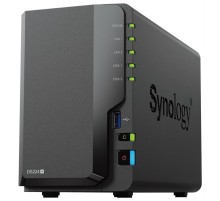 Системы хранения данных Synology DC 2,0GhzCPU/2Gb(6)/RAID0,1/upto 2HP HDD SATA(3.5', 2.5')/2xUSB3.2/2xGbE/iSCSI/2xIPcam(up to 25)/1xPS /1YW (repl DS220+)