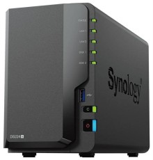 Системы хранения данных Synology DC 2,0GhzCPU/2Gb(6)/RAID0,1/upto 2HP HDD SATA(3.5', 2.5')/2xUSB3.2/2xGbE/iSCSI/2xIPcam(up to 25)/1xPS /1YW (repl DS220+)