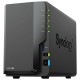 Системы хранения данных Synology DC 2,0GhzCPU/2Gb(6)/RAID0,1/upto 2HP HDD SATA(3.5', 2.5')/2xUSB3.2/2xGbE/iSCSI/2xIPcam(up to 25)/1xPS /1YW (repl DS220+)
