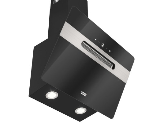 Вытяжка Franke/ Best, Вытяжка наклонная STERLING 60 BK, 60 см, 1400 м3/ч, сенсорное управление, LED освещение, 69 дБ, Угольный фильтр Ф-10 (опция), цвет черный