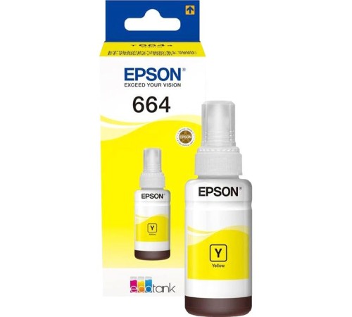 Чернила/ Epson L100 Yellow ink bottle 70ml Чернила/ Epson L100 Yellow ink bottle 70ml