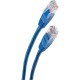 Патчкорд/ Патчкорд литой "Telecom" UTP кат.5е 1,0м синий