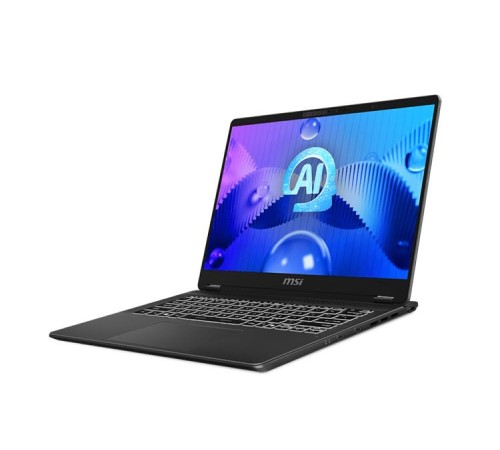 Ноутбук MSI Prestige 14 AI Evo Core Ultra 7 155H 14" 16:10 FHD+ (1920х1200) 400nits, IPS DDR5 16GB (8GB*2), 512Gb SSD, Intel® Arc Graphics,90Whr,1.7kg,Backlit,Win11 Pro,Stellar Gray,KB Eng/Rus