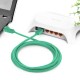 Greenconnect Патч-корд прямой 0.5m, UTP кат.5e, зеленый, позолоченные контакты, 24 AWG, литой, GCR-LNC05-0.5m, ethernet high speed 1 Гбит/с, RJ45, T568B