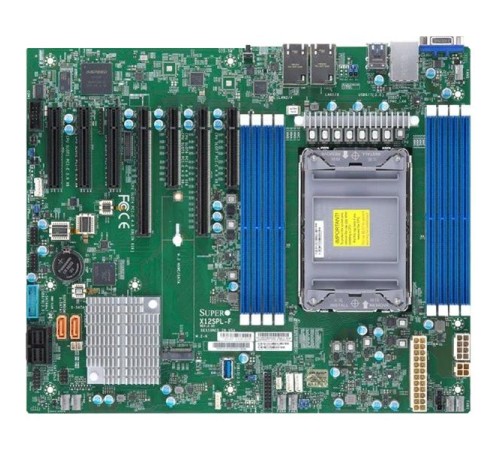 Материнская плата/ MB Supermicro  X12SPL-F, ATX 1 LGA-4189, Intel C621A, 8 DIMM DDR4, 10 SATA ports, 1 PCIe 4.0 x16, 1 PCIe 4.0 x8 (in x16 slot), 2 PCIe 4.0 x8, 3 PCIe 3.0 x8, M.2 1 SATA/PCIe 3.0 x4 2280/22110