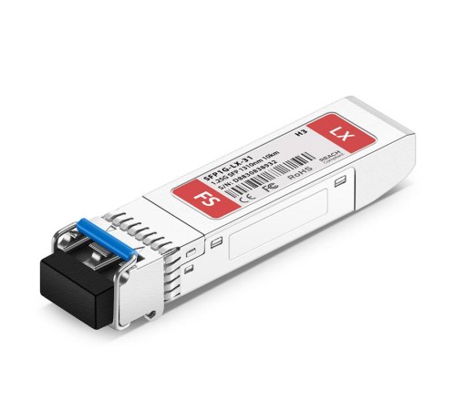 Трансивер/ 1000BASE-LX SFP Transceiver, Single Mode (1310nm, 10km, LC) Трансивер/ 1000BASE-LX SFP Transceiver, Single Mode (1310nm, 10km, LC)