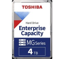 Жесткий диск Toshiba Enterprise HDD 3.5" SAS 4TB, 7200 rpm, 512MB buffer, MG10SDA400E, 1 year