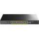 Коммутатор/ 24-Port Layer 2 Managed Gigabit PoE+ Switch with 4 Gigabit Combo Ports, 300W