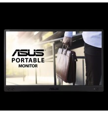 Монитор LCD 15.6"MB166C/ ASUS ZenScreen MB166C, портативный USB-монитор, 15,6" / FHD, IPS-панель, USB-C, подавление мерцания, фильтрация синего света, антибликовое покрытие