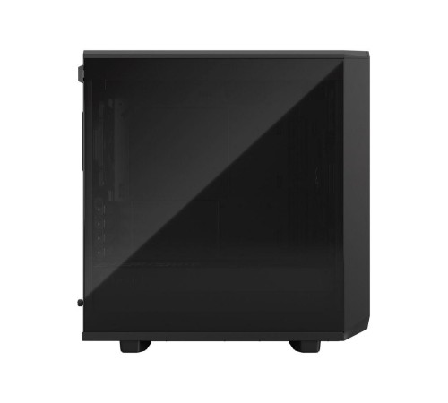 Корпус ПК без блока питания/ Case Fractal Design Meshify 2 Mini TG Dark Tint, Mini-Tower, 1x120mm + 1x140mm, 2xUSB-A 3.2 + 1xUSB 3.2 Type-C mATX, mITX, mDTX Black