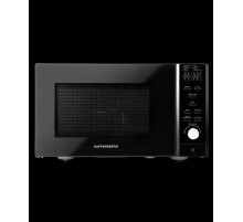 Отдельностоящая микроволновая печь Kuppersberg/ Отдельностоящая микроволновая печь Kuppersberg;объем 23л;мощность 900вт, мощность гриля 1000вт;10 уровней мощности;9 автоматических программ;цвет черный