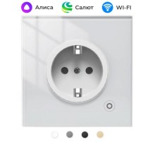 Розетка Moes Wi-Fi Smart Socket белая модели WK-EU