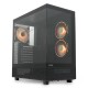 Корпус без блока питания/ Case HSPD F710, Panoramic Mid Tower, Black, TG, 0.5 SPCC, 3x120mm ARGB (FN027) E-ATX, ATX, mATX, mITX 185/395/270mm 2x2.5", 1x3.5", 7xPCI 2xUSB-A 3.0 435x230x457mm