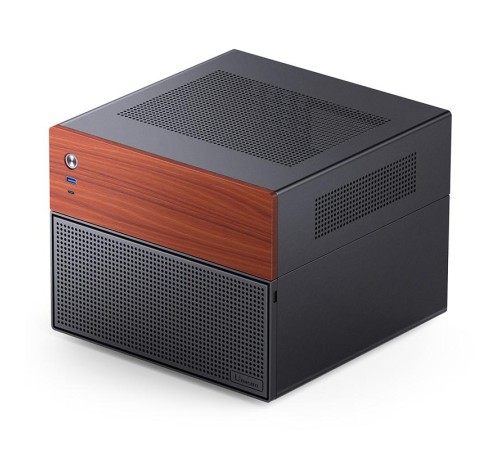 Корпус без блока питания/ Case JONSBO N4, Mini-Tower, 1x120mm, 1xUSB-A 3.0 + 1xUSB-C 3.2, SFX PSU Support, mATX, mITX Black