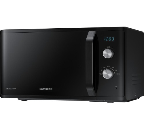 Микроволновые печи Samsung/ Микроволновая печь, 23л, БИОкерамика -10 лет гарантия, цвет чёрный, гриль, равномерное распределение микроволн, LED дисплей