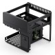 Корпус без блока питания/ Case JONSBO N2, Mini-Tower, 1x120mm, 1xUSB-A 3.0 + 1xUSB-C 3.2, SFX PSU Support, mITX Black