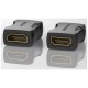 Адаптер-переходник Vention HDMI v2.1 19F/19F