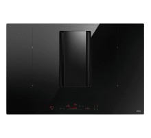 Варочная панель с вытяжкой ELICA/ Варочная панель с вытяжкой ELICA, индукционная, 78 см, 4 конфорки, слайдерное управление, Booster, индикация остаточного тепла, таймер, определение наличия посуды, пауза, 4 уровня мощности вытяжки, рециркуляция, цвет черн