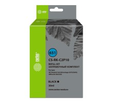 -/ Заправочный набор Cactus CS-RK-C2P10 №651 черный30мл для HP DJ 5575/5645