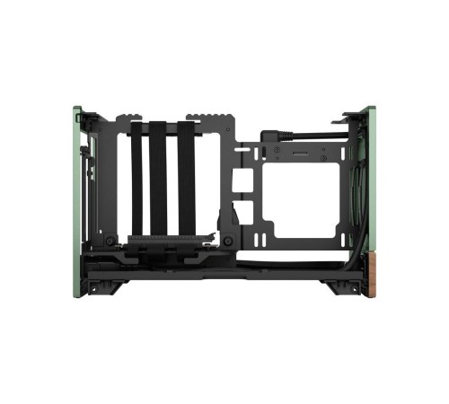 Корпус без блока питания/ Case Fractal Design Terra, Mini-Tower, no fans, 1xUSB-A 3.0 + 1xUSB 3.2 Type-C, SFX PSU Support, mITX Jade