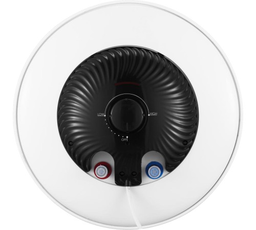 Водонагреватель/ Накопительный электрический водонагреватель MAUNFELD MWH50W01, 75 С max, мощность 1500 Вт, объем 50 л, механическое управление, мокрый ТЭН, магниевый анод, внутреннее покрытие бака эмаль, резьба для подключения воды 1/2 дюйма, белый цвет
