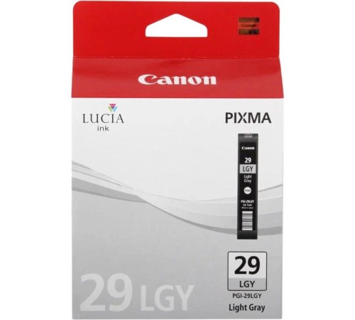 Картридж/ IJ CARTRIDGE PGI-29 LGY EUR/OCN Картридж/ IJ CARTRIDGE PGI-29 LGY EUR/OCN