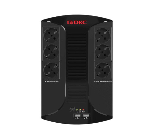 Линейно-интерактивный ИБП ДКС серии Info PDU, 600 ВА/360 Вт, 1/1, 6xSchuko, USB для зарядки (2), USB + RJ11, 1x7Aч (Мятая упаковка) Линейно-интерактивный ИБП ДКС серии Info PDU, 600 ВА/360 Вт, 1/1, 6xSchuko, USB для зарядки (2), USB + RJ11, 1x7Aч (Мятая упаковка)