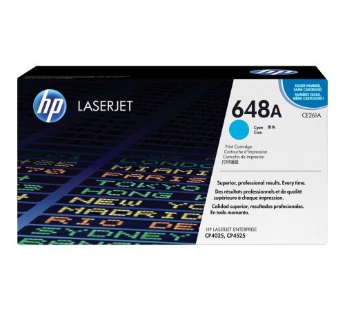 Тонер-картридж/ HP Color LaserJet CE261A Cyan Print Cartridge Тонер-картридж/ HP Color LaserJet CE261A Cyan Print Cartridge