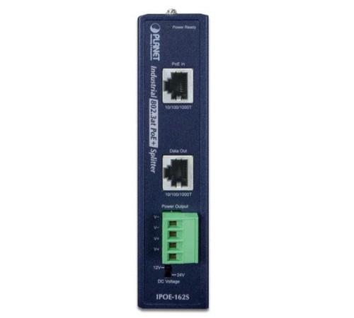 IPOE-162S индустриальный PoE сплиттер/ IP30, Industrial 802.3at High Power PoE Splitter - 12V & 24V (-40 to 75 C) IPOE-162S индустриальный PoE сплиттер/ IP30, Industrial 802.3at High Power PoE Splitter - 12V & 24V (-40 to 75 C)